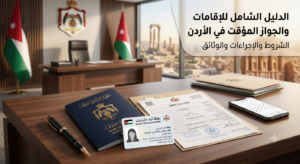 الدليل الشامل للاقامة في الاردن والحصول على الجواز المؤقت، وبطاقة أبناء الأردنيات في الأردن